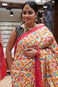 Poorna Saree Stills
